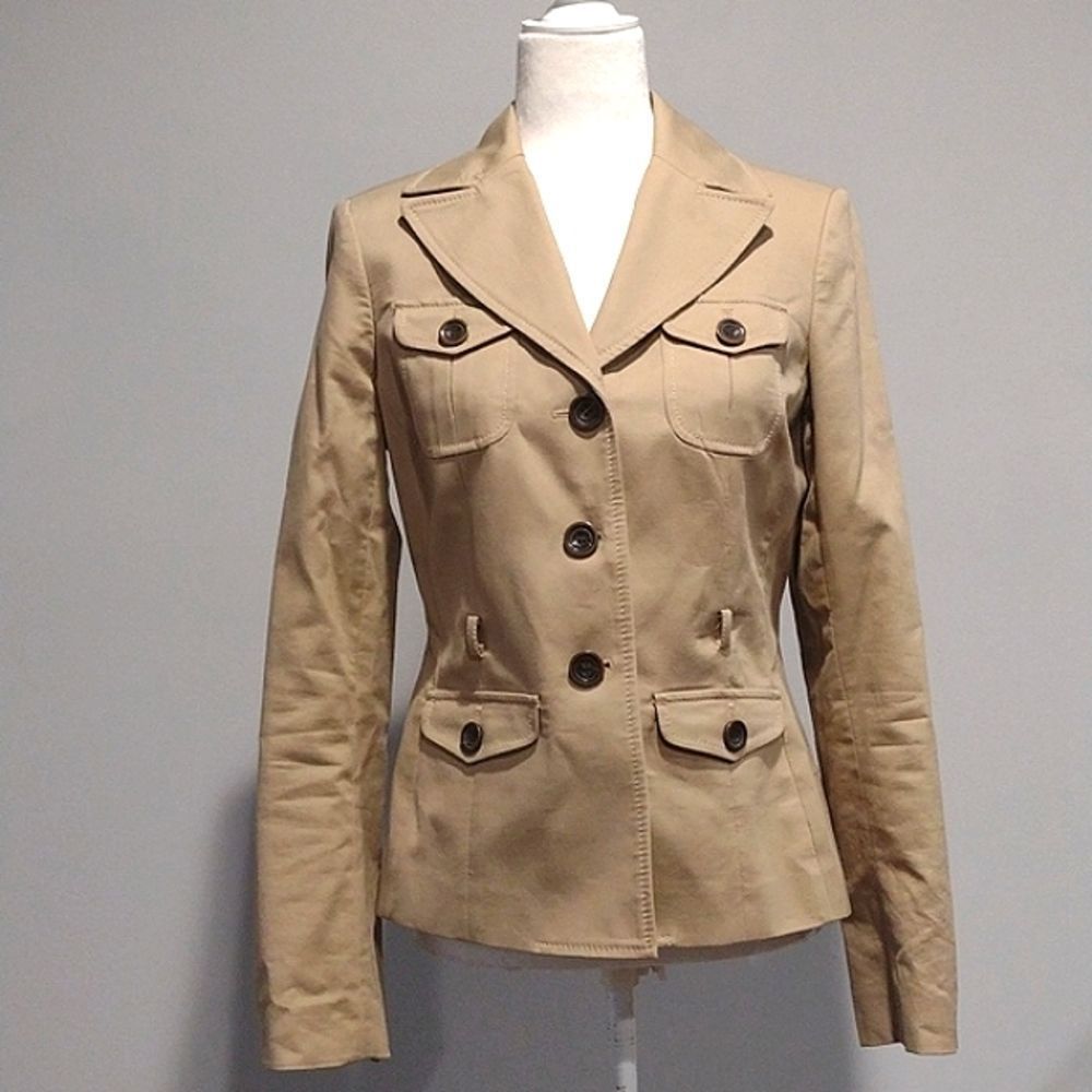 Loft Safari Blazer Jacket Size 4